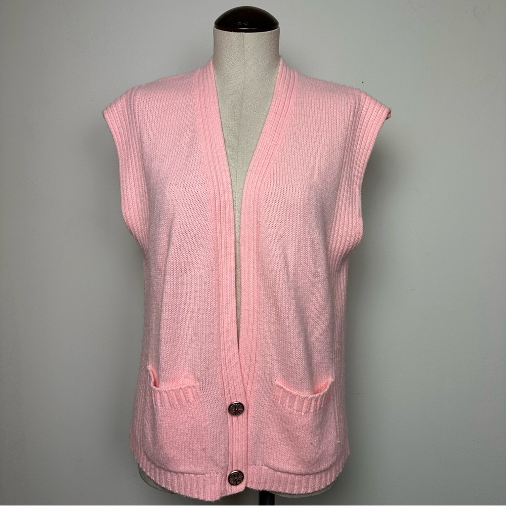 Vintage Oversized Sweater Vest